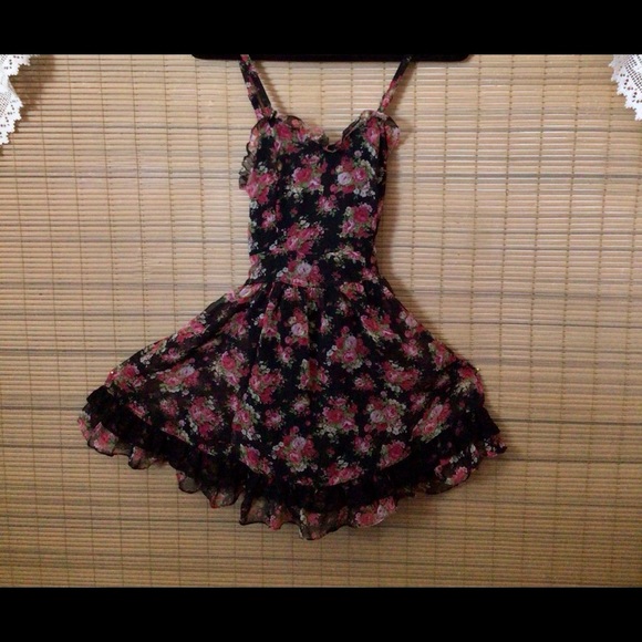 ๐ฅTRIPP NWT dress back tie/zipper ruffles straps - Picture 6 of 16